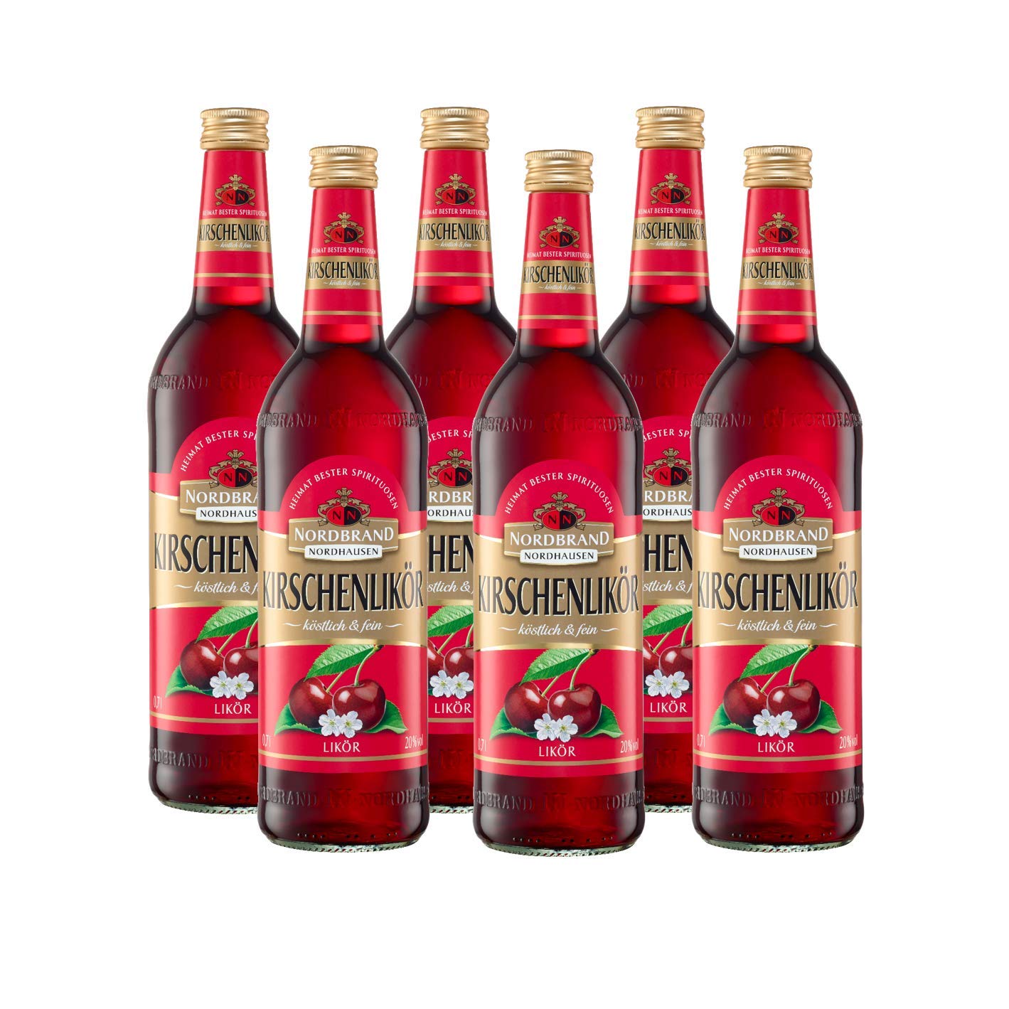 Nordbrand Nordhausen Kirschenlikör (6 x 0,7l)