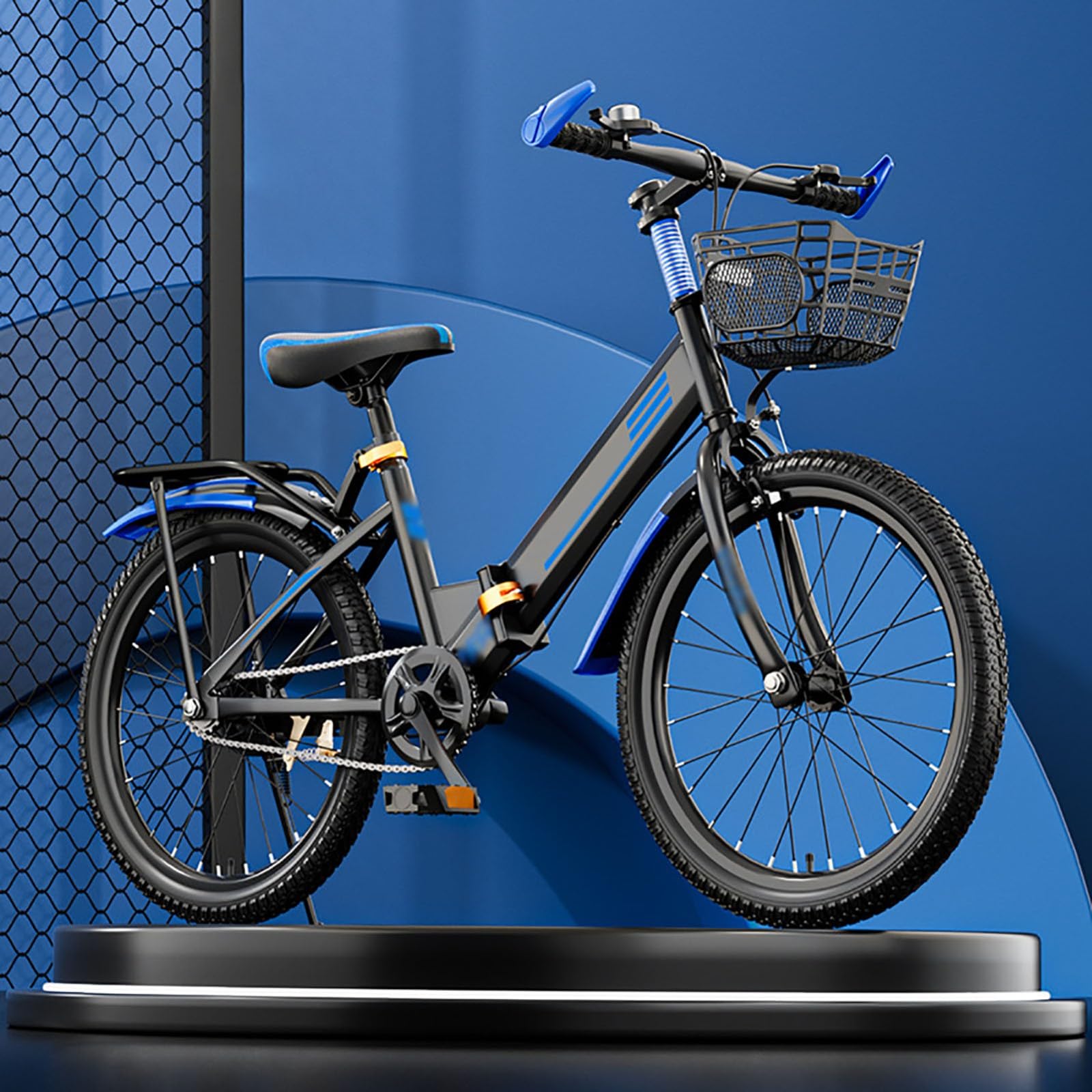 Klapprad Für Kinder Im Alter Von 8–15 Jahren, 18/20/22 Zoll Fahrrad Mit Gangschaltung, Outdoor-Campingfahrrad, Klapprad Aus Kohlenstoffstahl, Ultraleichtes Tragbares Klapprad D,18inch Sport & Freizeit