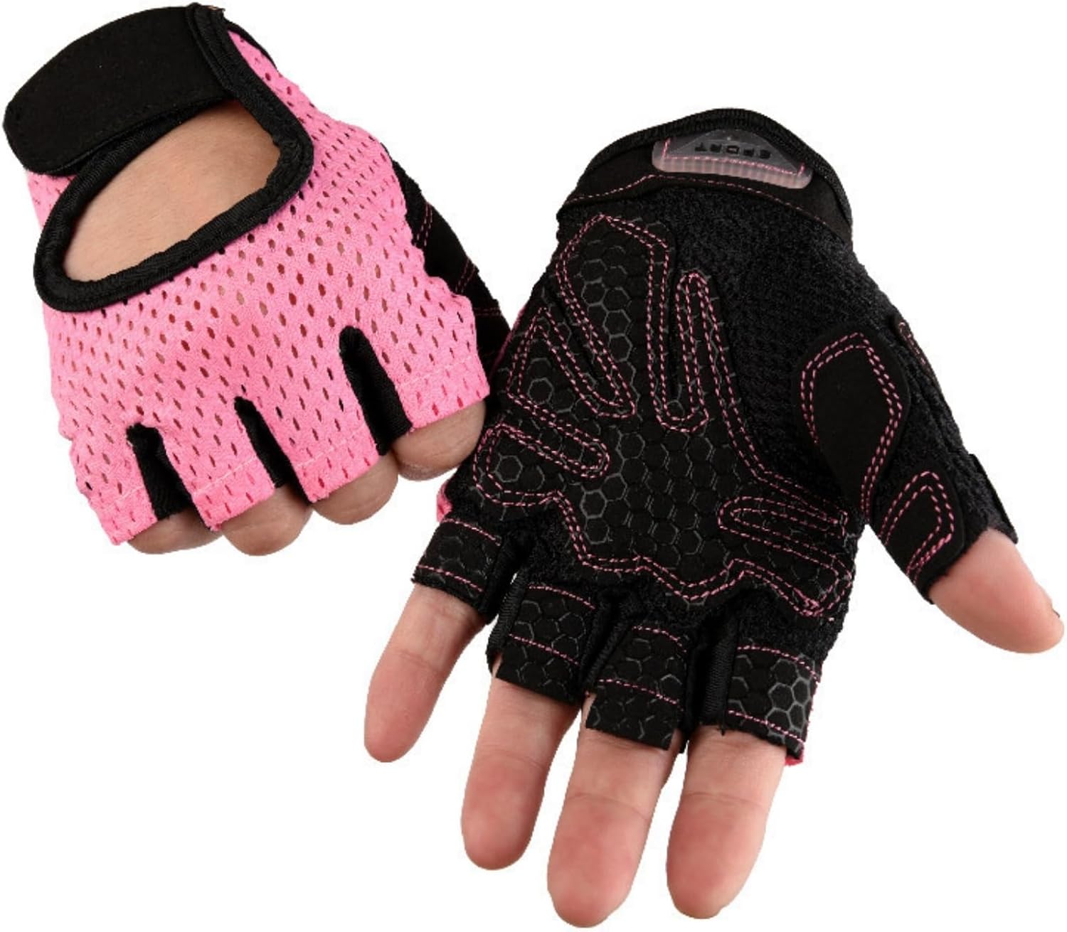 サイクリンググローブ 夏用滑り止めフィットネスグローブ 自転車手袋 吸汗速乾