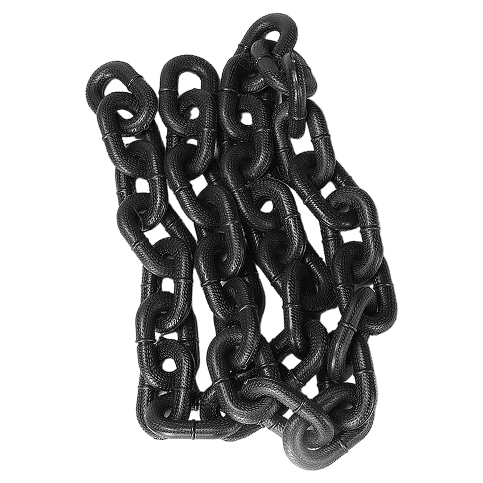 XBOKA Simulation Iron Chain Pet Leash for Small Dogs Light in Weight False Iron Chain Dog Leash Short Video Props