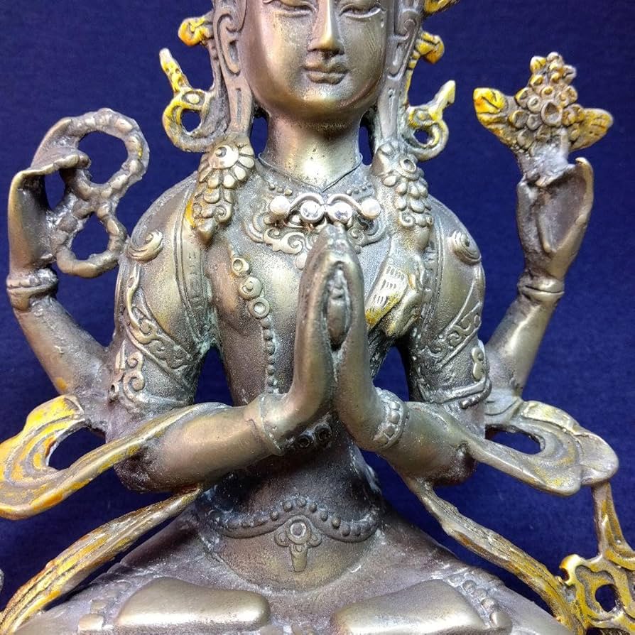 チベット仏像　四肩観世音菩薩 チベット仏像 四肩観世音菩薩 チベット仏像 四肩観世音菩薩 【公式通販】