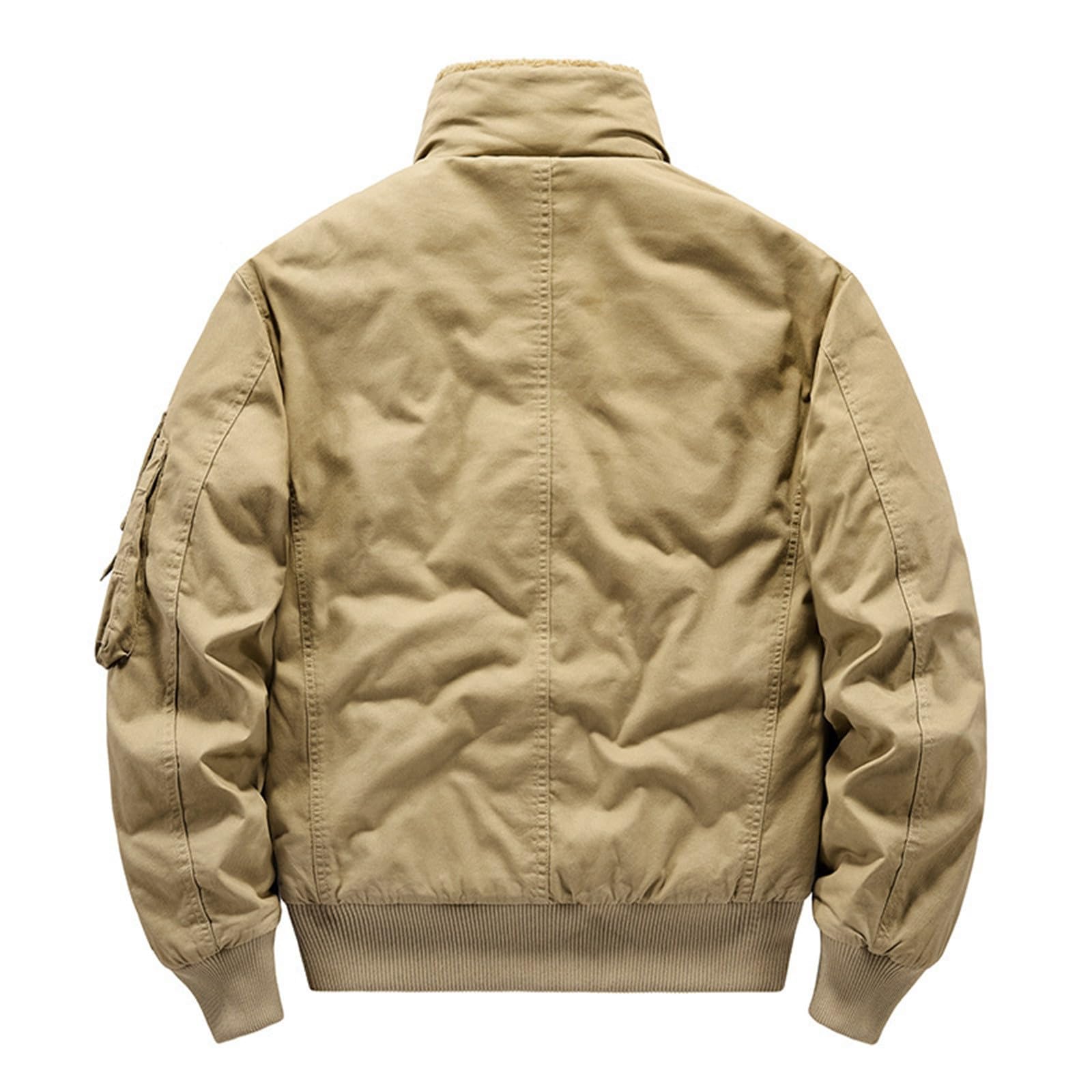 SRZYMJ Parka Herren Winter Wasserdicht Dicker Übergangsmantel Wintermantel Parka Übergangsjacke Freizeitjacke Outdoorjacke Xxl Funktionsjacke Dünn Softshelljacke Sweatjacke Steppjacke Fleecejacke