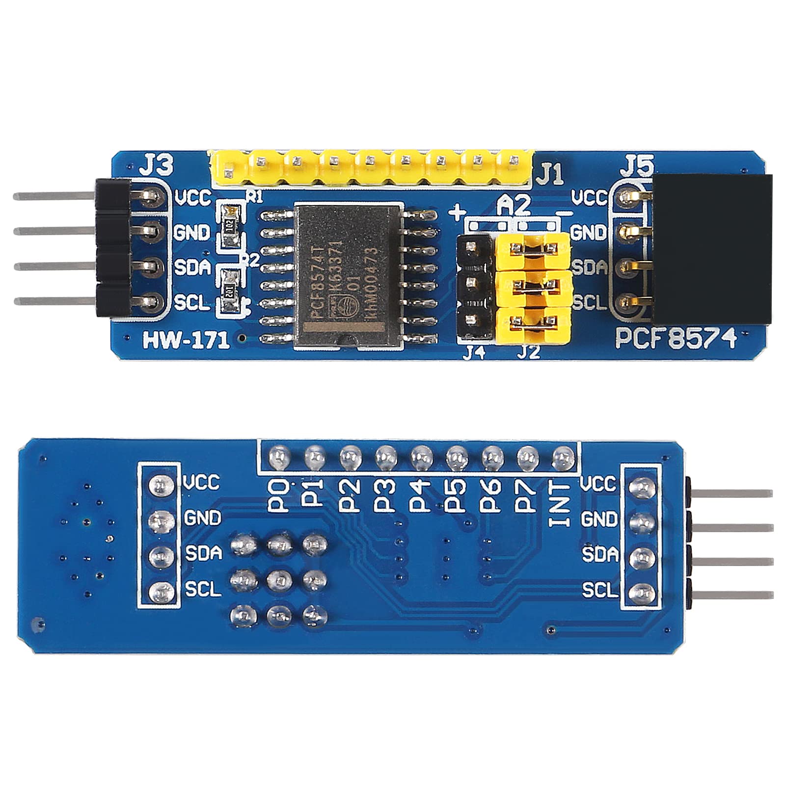 2 Modules PCF8574 / PCF8574T Pour Extension I/O Via I2C - Neufs, Interface Cascading