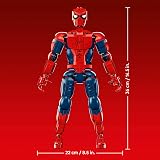 LEGO ǀ Marvel Spider-Man, la Figurine de Héros - Jouet Super-Héros - Figurine d'action & Minifigurine Collector pour Décoration Intérieure - Cadeau pour Garçon dès 12 Ans ou Ado Fan du Film 76346 - 9