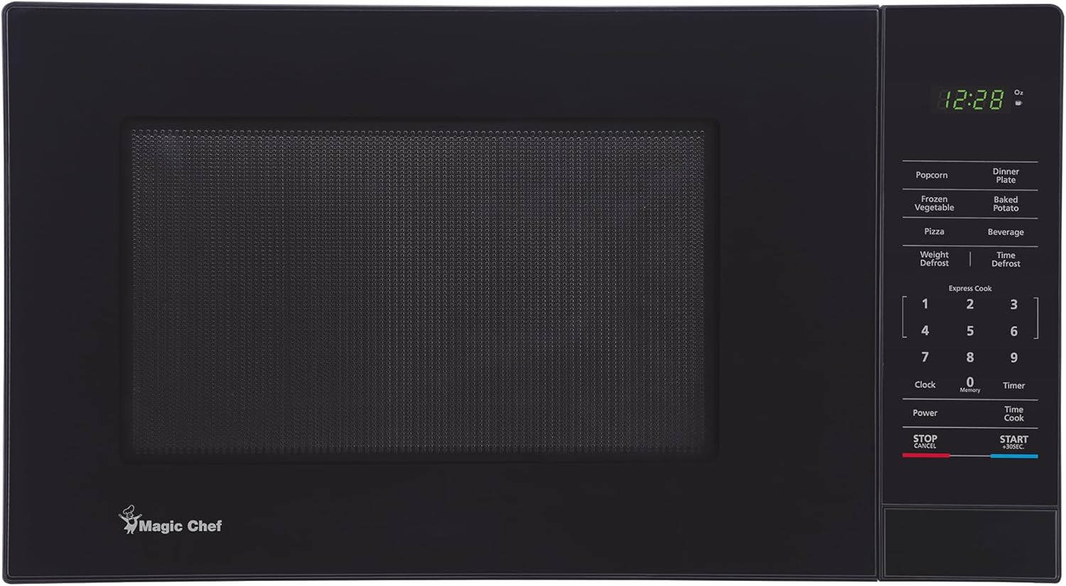 1.1 cu. ft. Countertop Microwave Oven in White