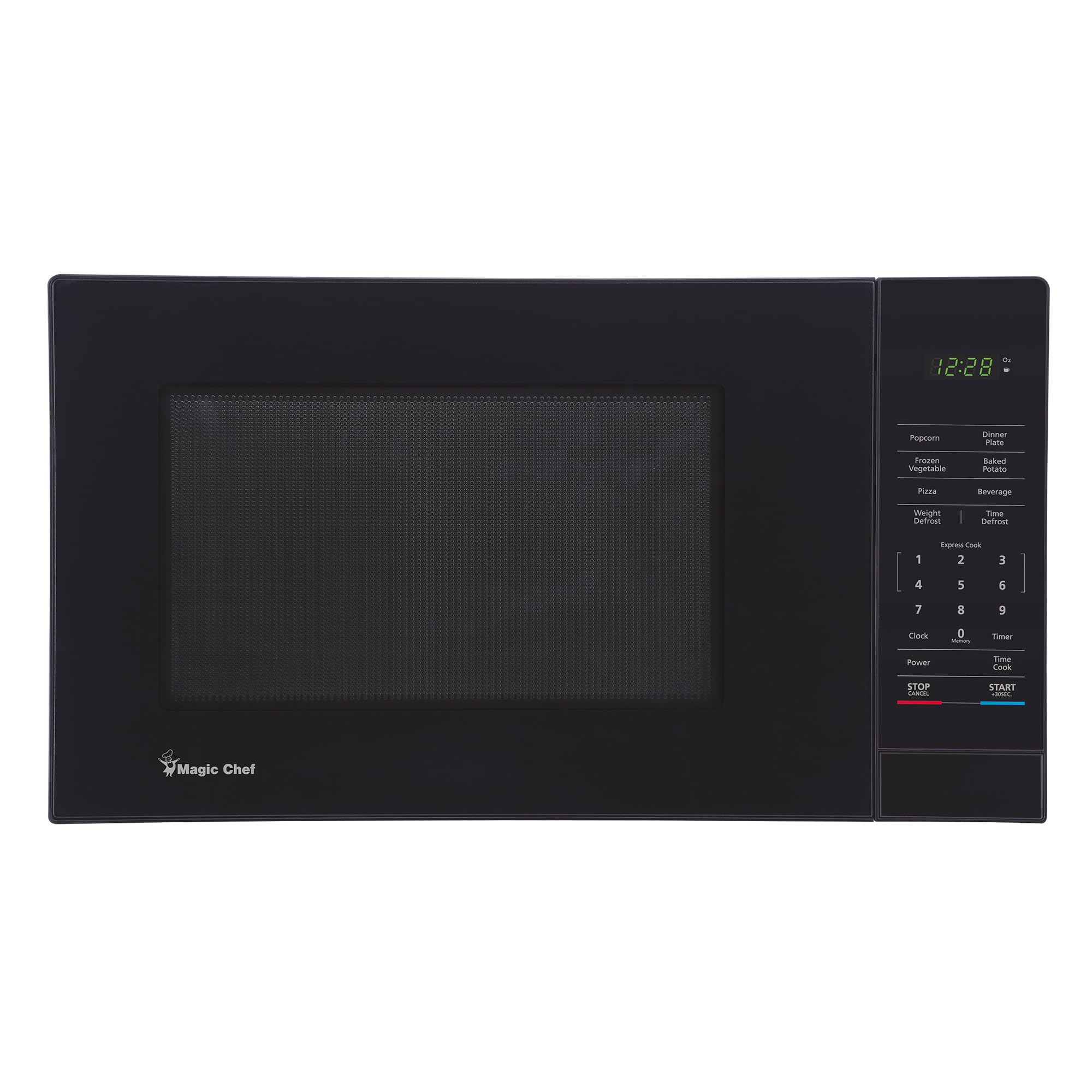 Magic Chef Compact Countertop Microwave Oven, Black