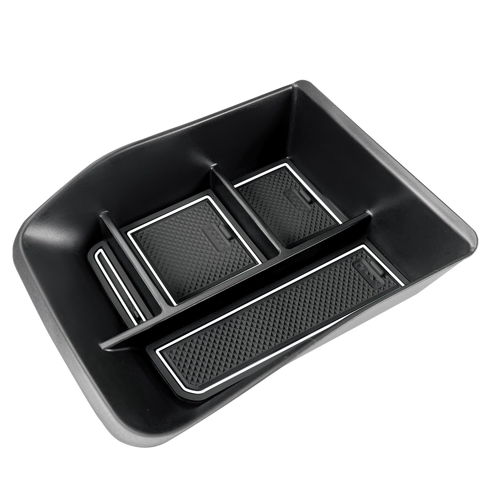 Boîte rangement accoudoir Dacia Spring finitions soignées blanc - 4