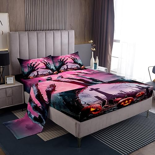 Miniatura 14 de Erosebridal Juego de sábanas retro de los años 80 y 90, para niños, adolescentes, música hip pop, notas musicales, sábana encimera vintage de 1980,