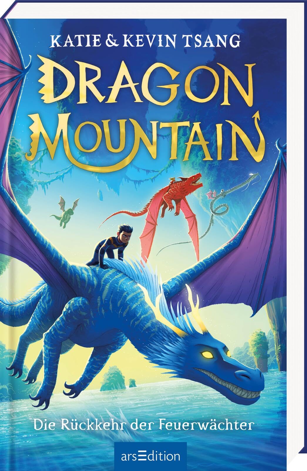 arsEdition Dragon Mountain Buch Die Rückkehr der Feuerwächter