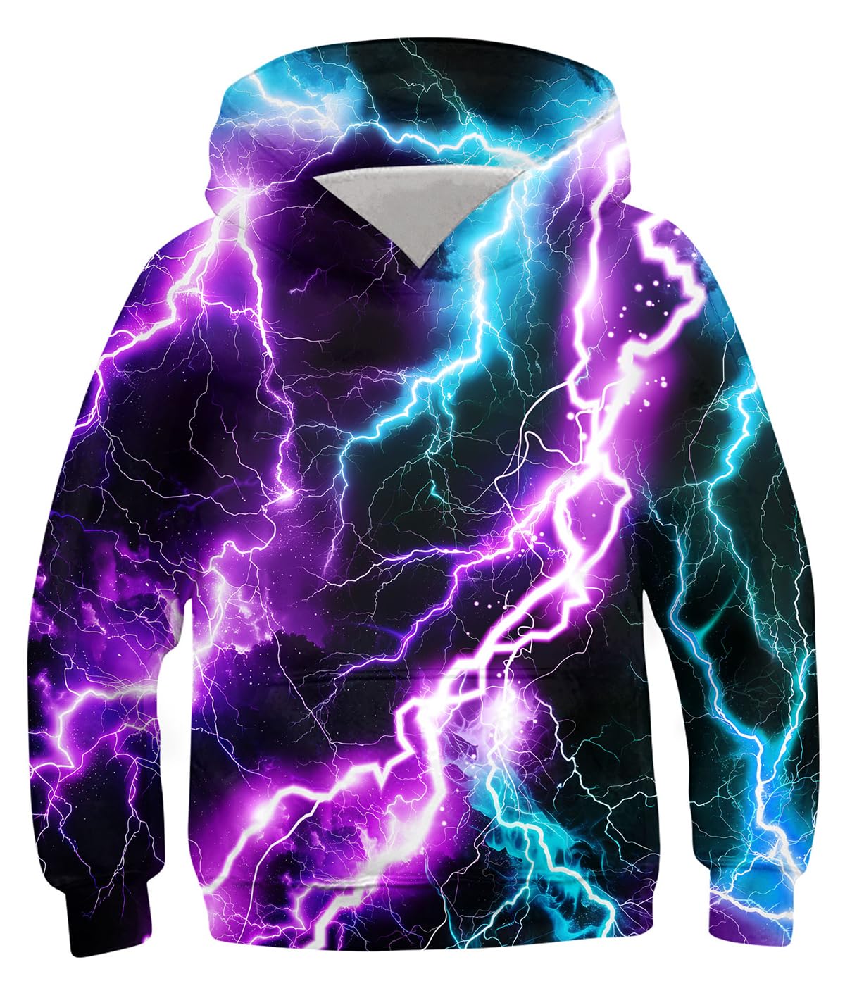 TUONROAD Boys Hoodies 3D Graphic Sweatshirt Lightweight Pullover 6-16T cool