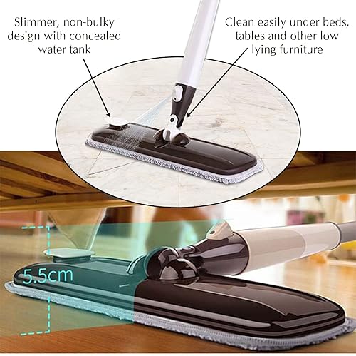 Miniatura 3 de Nueva fregona de spray de tanque de agua oculta de microfibra mágica