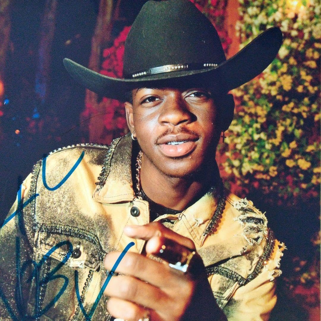 Amazon.co.jp: リル・ナズ・X直筆サイン入り写真…Lil Nas X