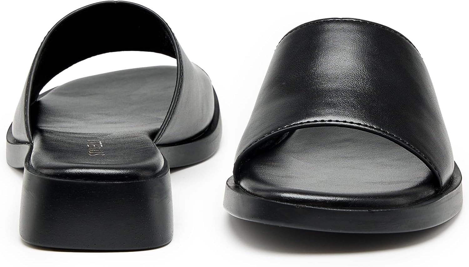 Women’s Minimalist Flat Slide Sandals Simple Casual Slip On Sandals for Women Comfortable Everyday Walking Summer Beach Vacation Shoes Open Toe Fashion Backless Travel Sandals 1.18 Inch Platform