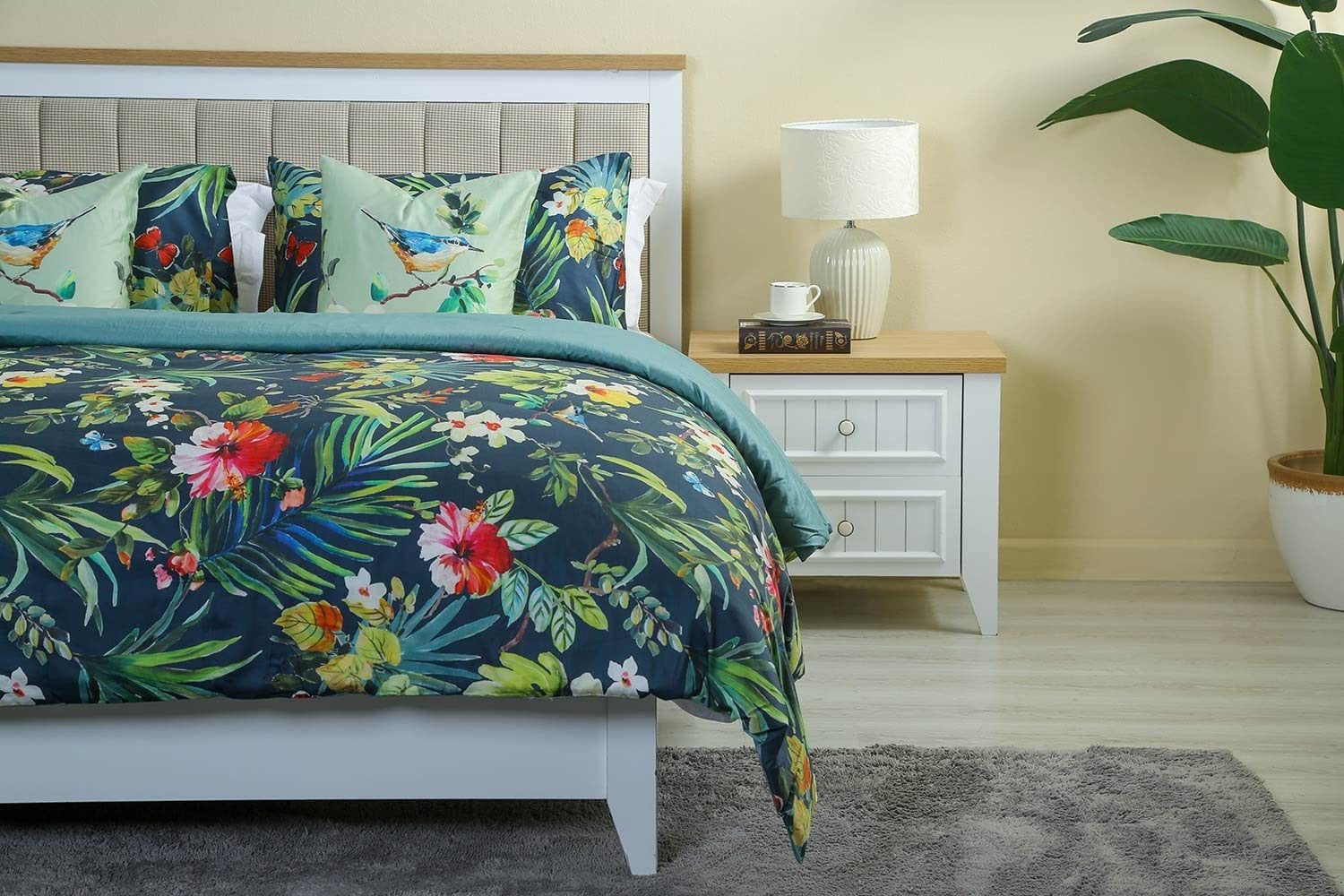 Pan Emirates Home Furnishings Maren 5pcs Comforter Set Blue 240x260cm 121DRH9900153