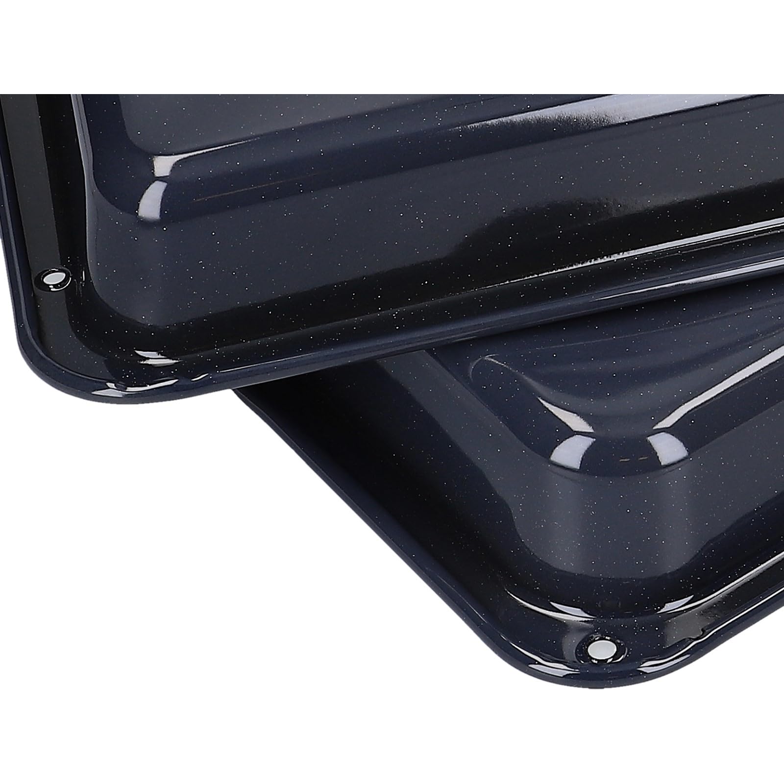 LUTH Premium Profi Parts 2x Backblech hoch emailiert 426x360x42mm kompatibel mit AEG 3870288200 für Backofen Herd