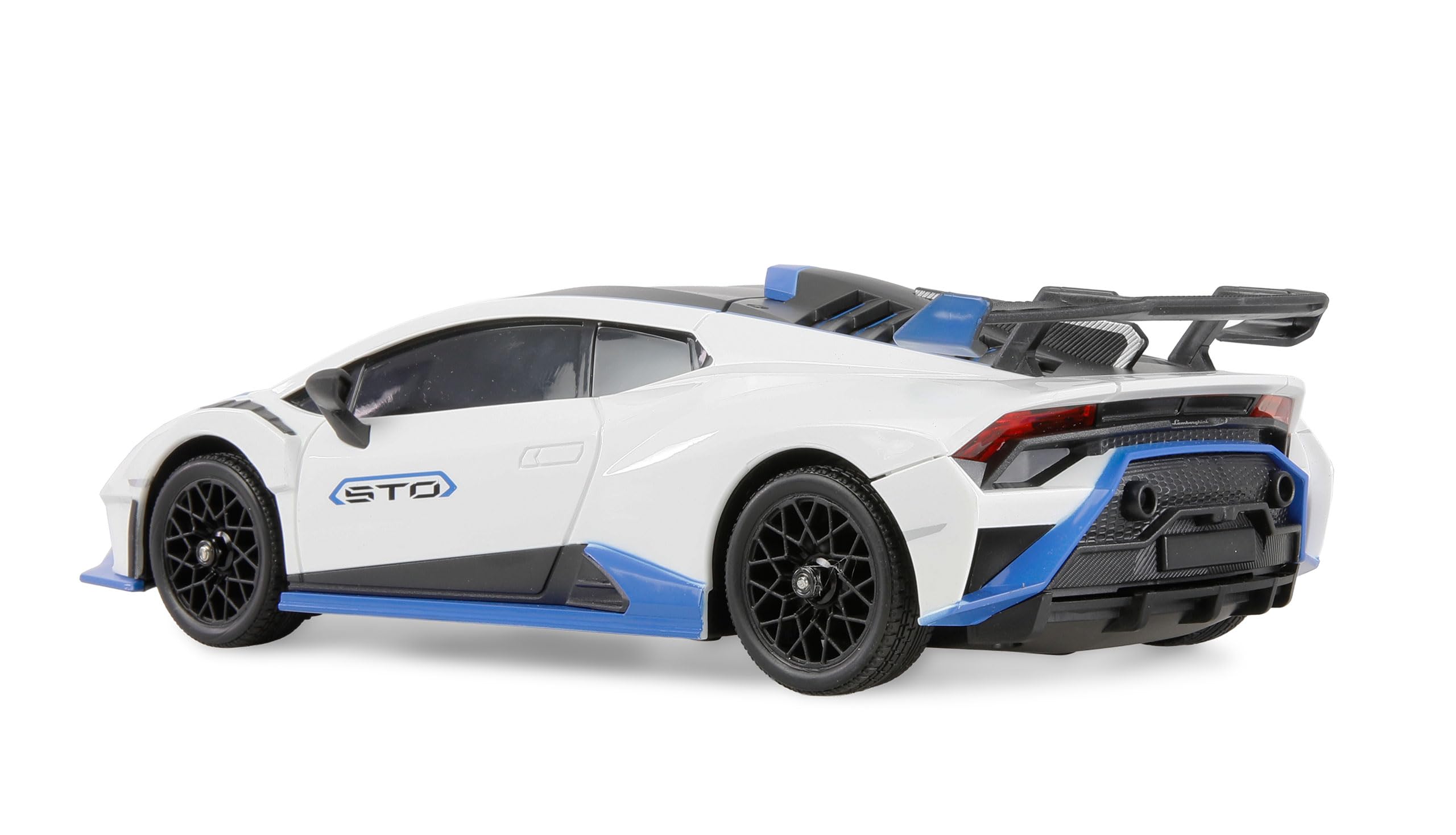 Amewi Lamborghini Huracan STO Drift Car 1:18 RTR - Coche teledirigido, Color Blanco