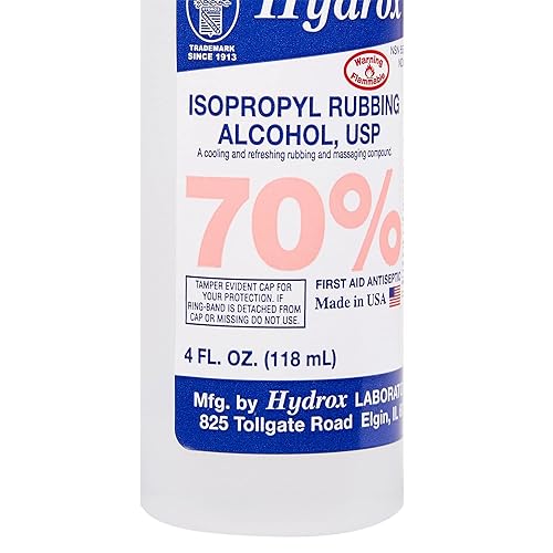 Miniatura 2 de McKesson 70% alcohol isopropílico para frotar  Solución de primeros auxilios para cortes, rasguños, limpieza  4 onzas, 60 unidades
