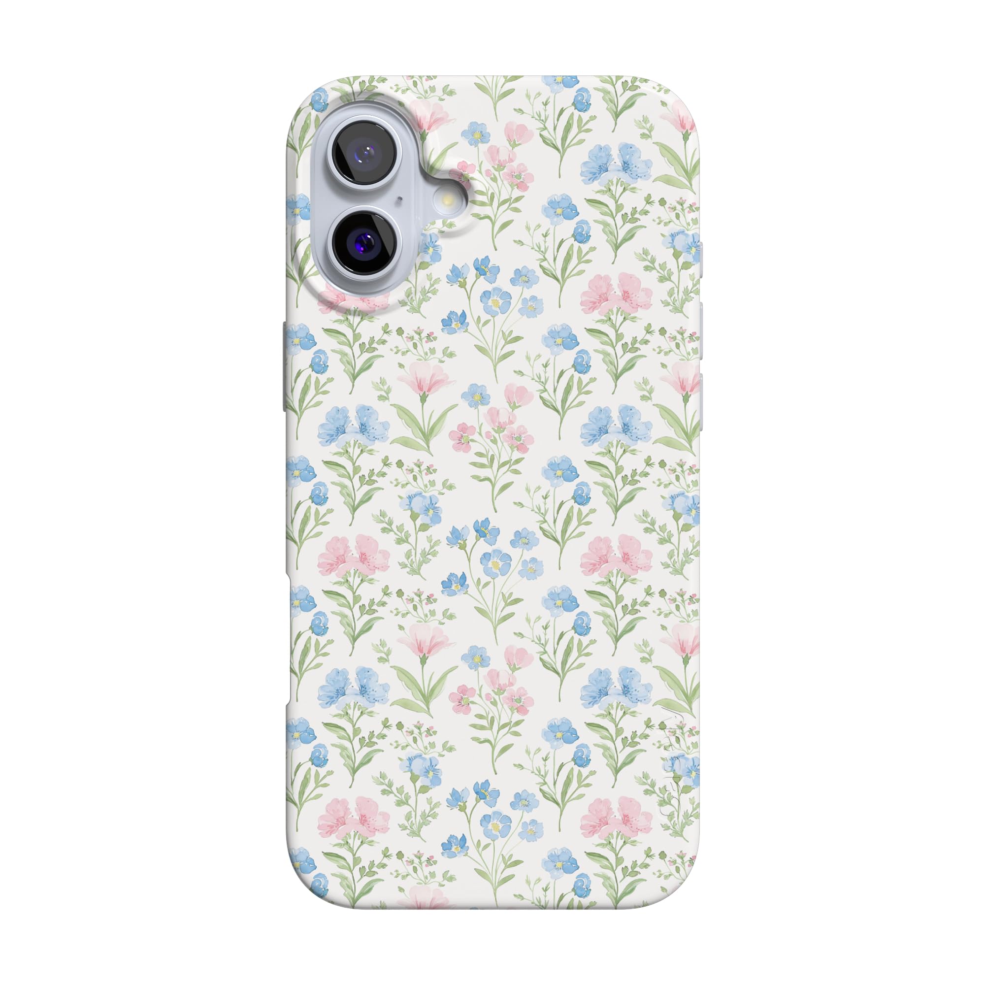 Casely iPhone 16 Case Pastel Garden Sunday Best Compatible with MagSafe Classic Ultra-Slim Design