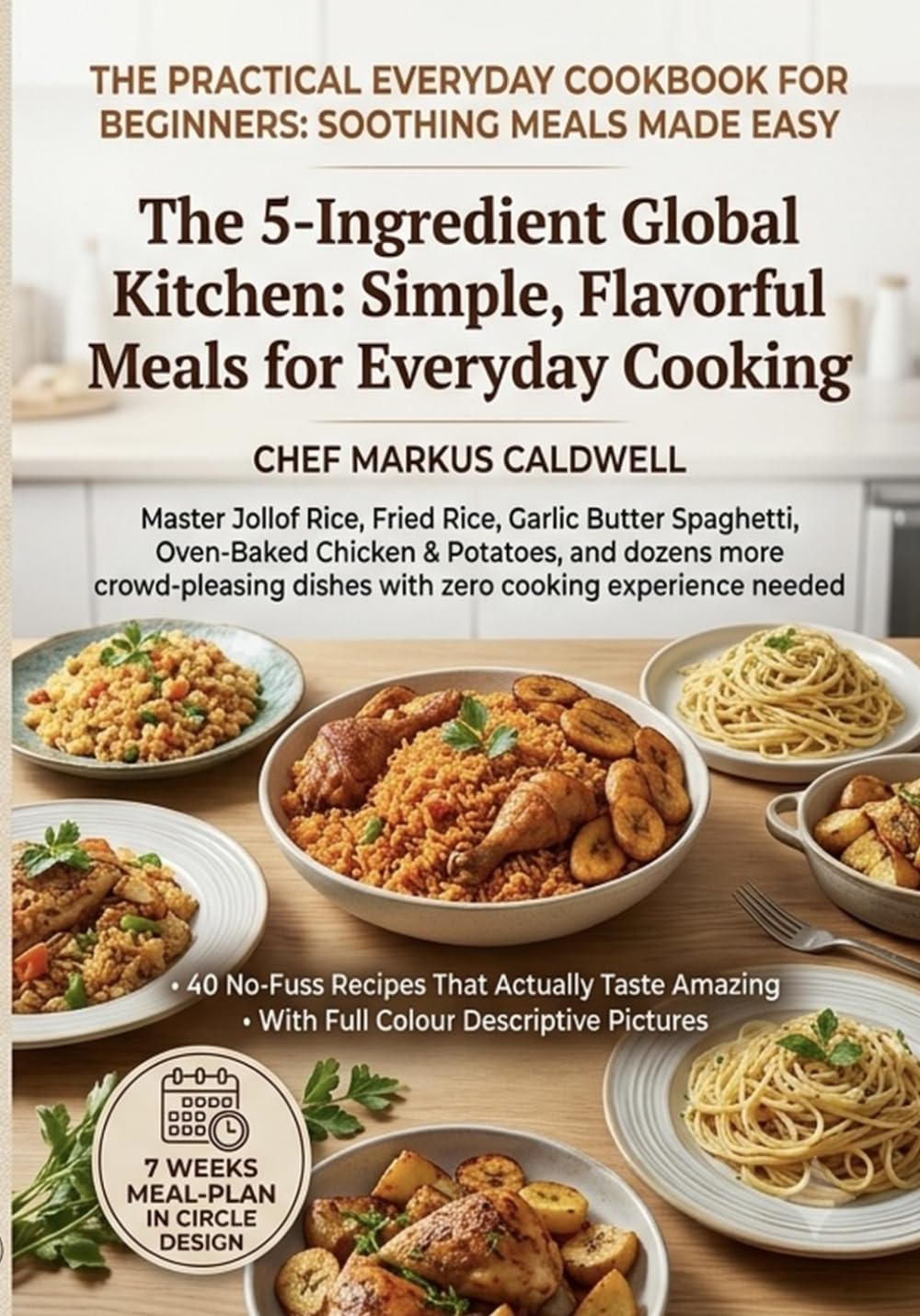 THE PRACTICAL EVERYDAY COOKBOOK FOR BEGINNERS: SOOTHING MEALS MADE EASY: Master Flavorful, Fuss-Free Meals with Simple Ingredients, Step-by-Step Guides, and Time-Saving Recipes