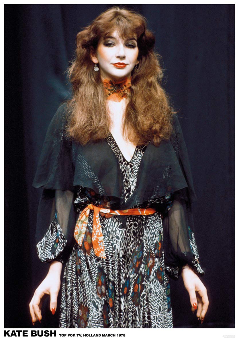 Kate Bush Poster Top Pop Tv Holland March 1978