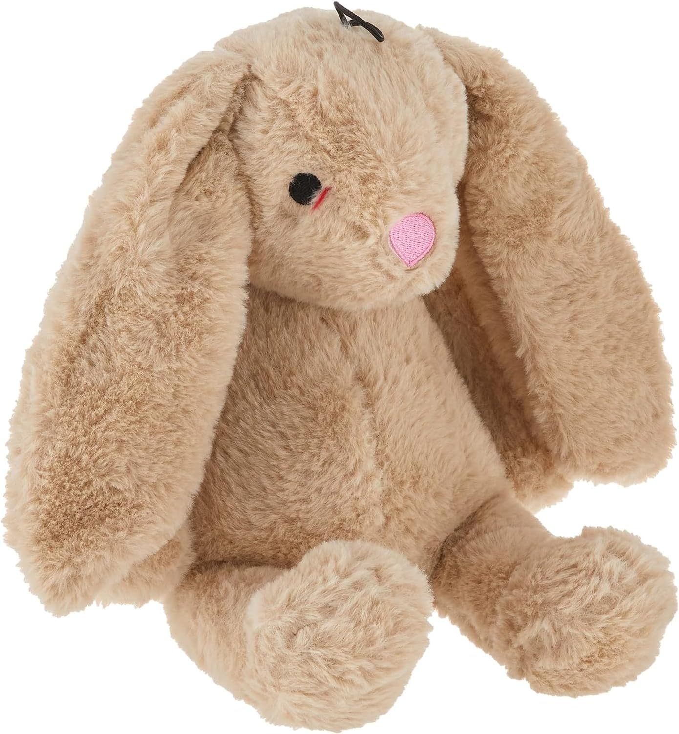 Pet Lou 15-Inch Rabbit Dog Squeak Toys, Durable Plush with Crinkle Interactive Dog Toy, Not for Heavy Aggressive Chewers, Colossal Dog Chew Toys