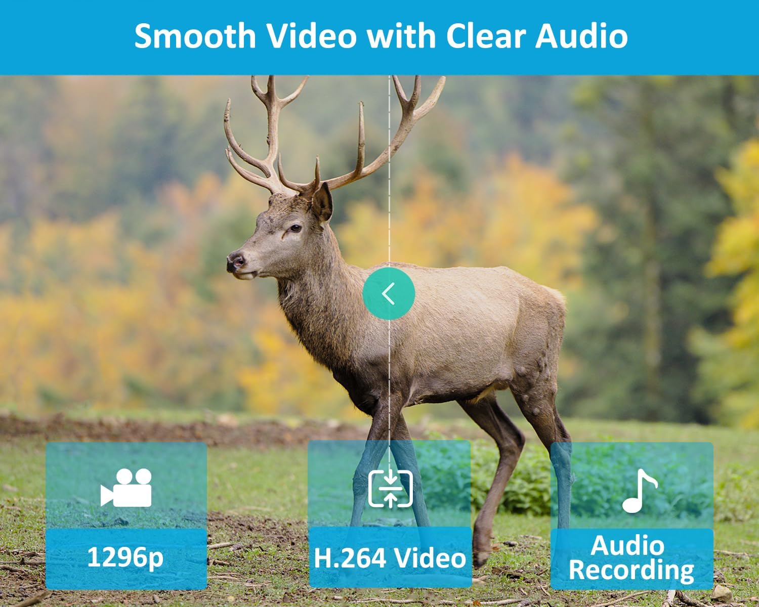 GardePro E5S Trail Camera - 48MP Wildlife Monitor -4 GardePro E5S Trail Camera - 48MP Wildlife Monitor -4