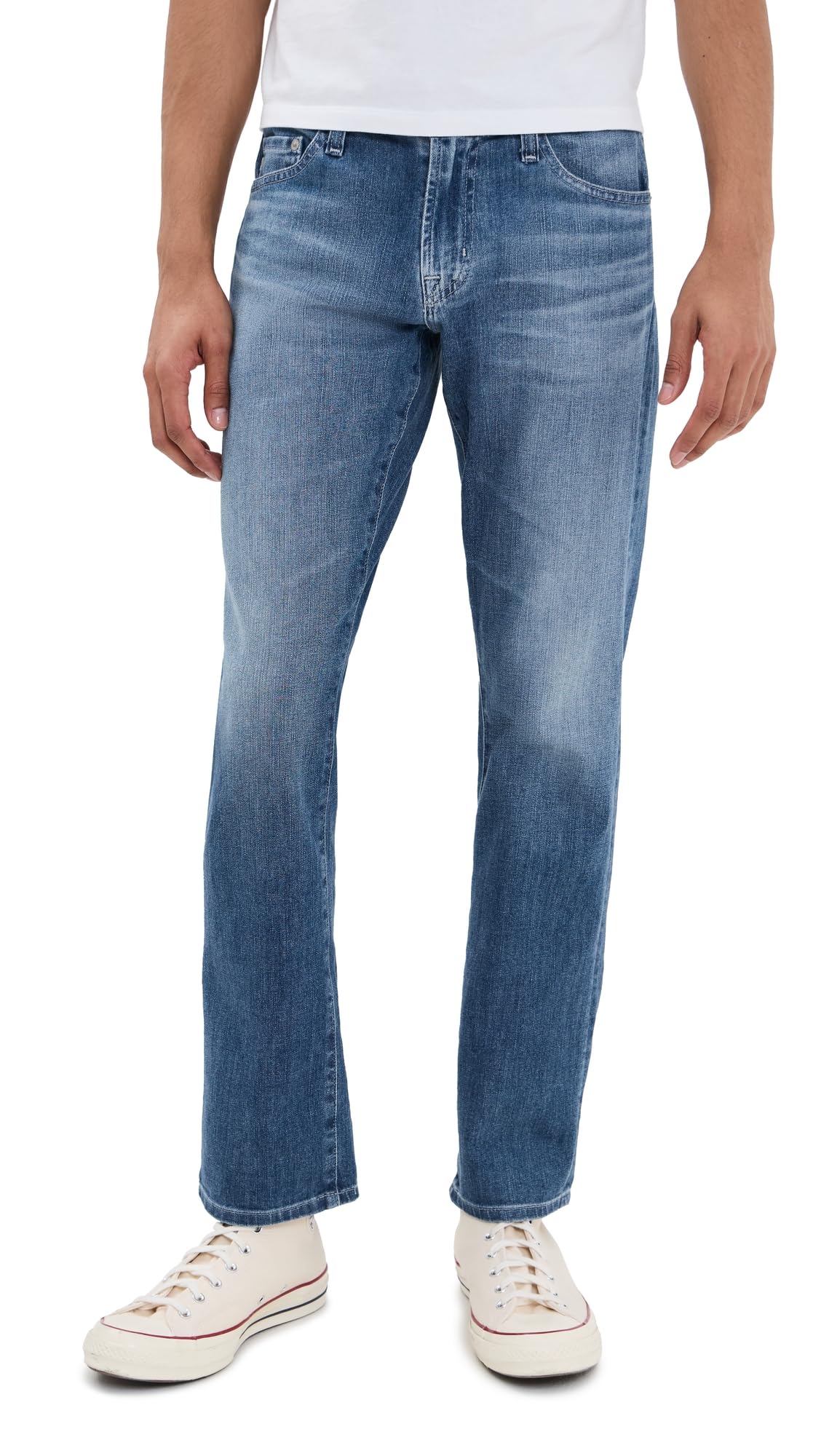 AG Adriano Goldschmied Mens Protege Denim 360 Straight Leg Denim 32