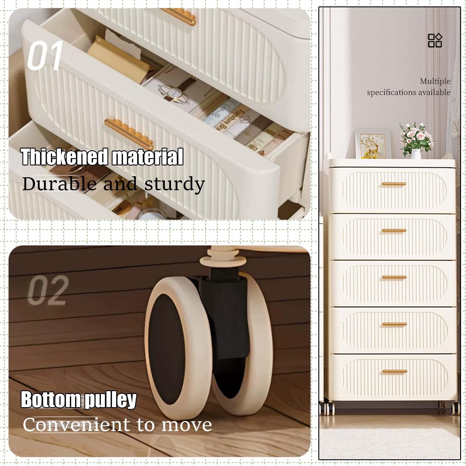 Caja De Almacenamiento De Plástico, Contenedores Basculantes Plegables, Caja De Almacenamiento Con Tapa, Grandes Contenedores De Almacenamiento Plegables, Ideal Para Dormitorio,Cocina Y Camping ( Colo