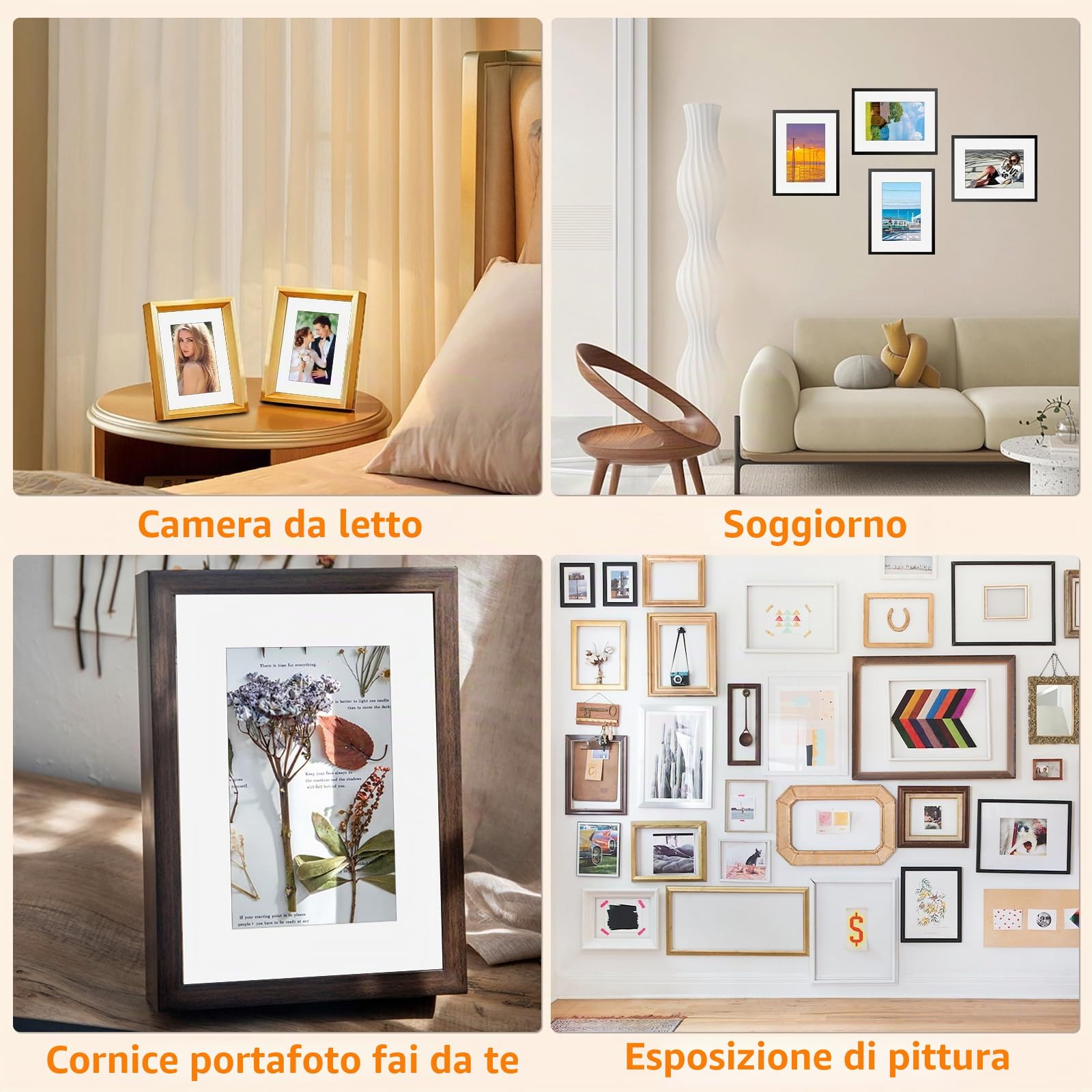 HIMOMO 15 pezzi passepartout cartone bianco, 30 x 40 cm, dimensioni esterne per interni 29,5 x 19,5 cm, presentazione e protezione di immagini e foto per foto, cartoline
