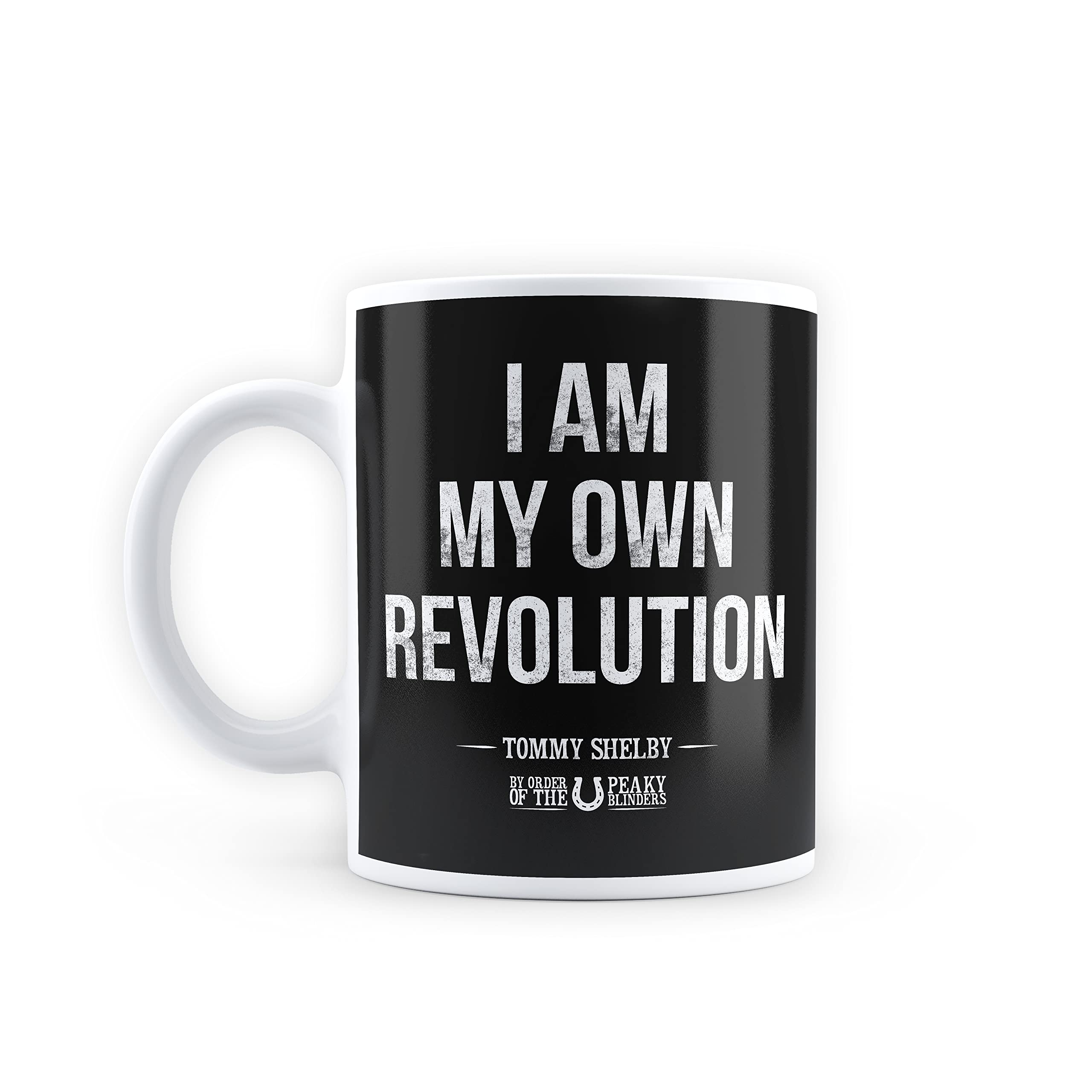 Epic Stuff - Peaky Blinders - I Am My Own Revolution Design Ceramic Coffee Mug - Best Gift for Peaky Blinders Fans/Peaky Blinders Fandom/to Your Loved Ones