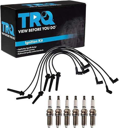 Miniatura 94 de Kit de Bujías de TRQ 5 Piezas Bujías de Iridio Compatibles con Hyundai Elantra 1996-2006 2005-2009 Tucson 2005-2010 Kia Sportage 2009 Spectra