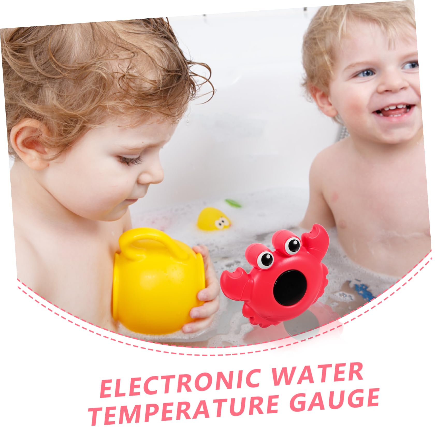 Toyvian 5pezzi Termometro Per Bagnetto Forma Di Animale Termometro Digitale Sicuro Per Misurare La Temperatura Della Vasca Da Bagno o Piscina