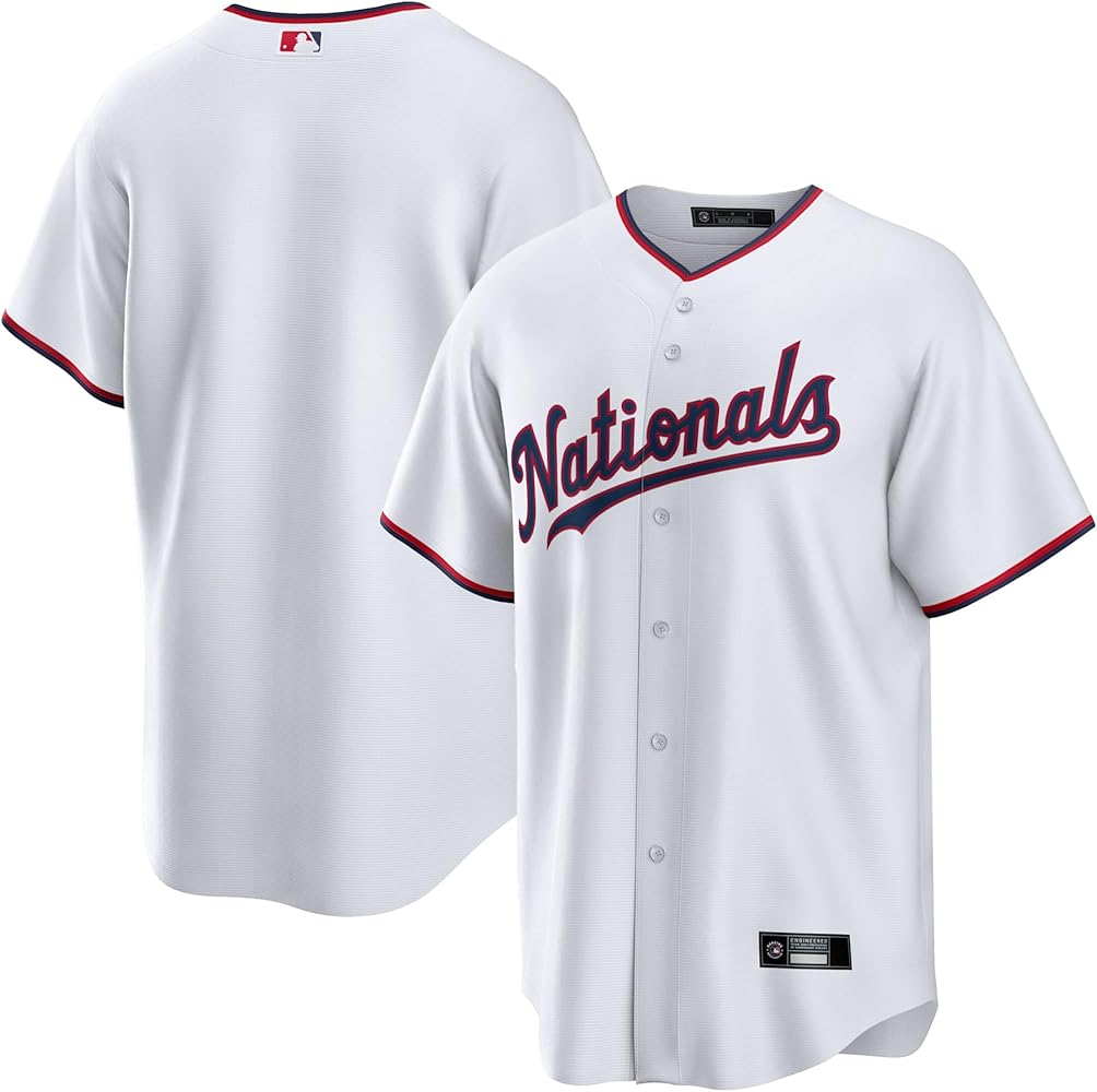 Amazon.com: Washington Nationals MLB Kids Youth 4-20 White