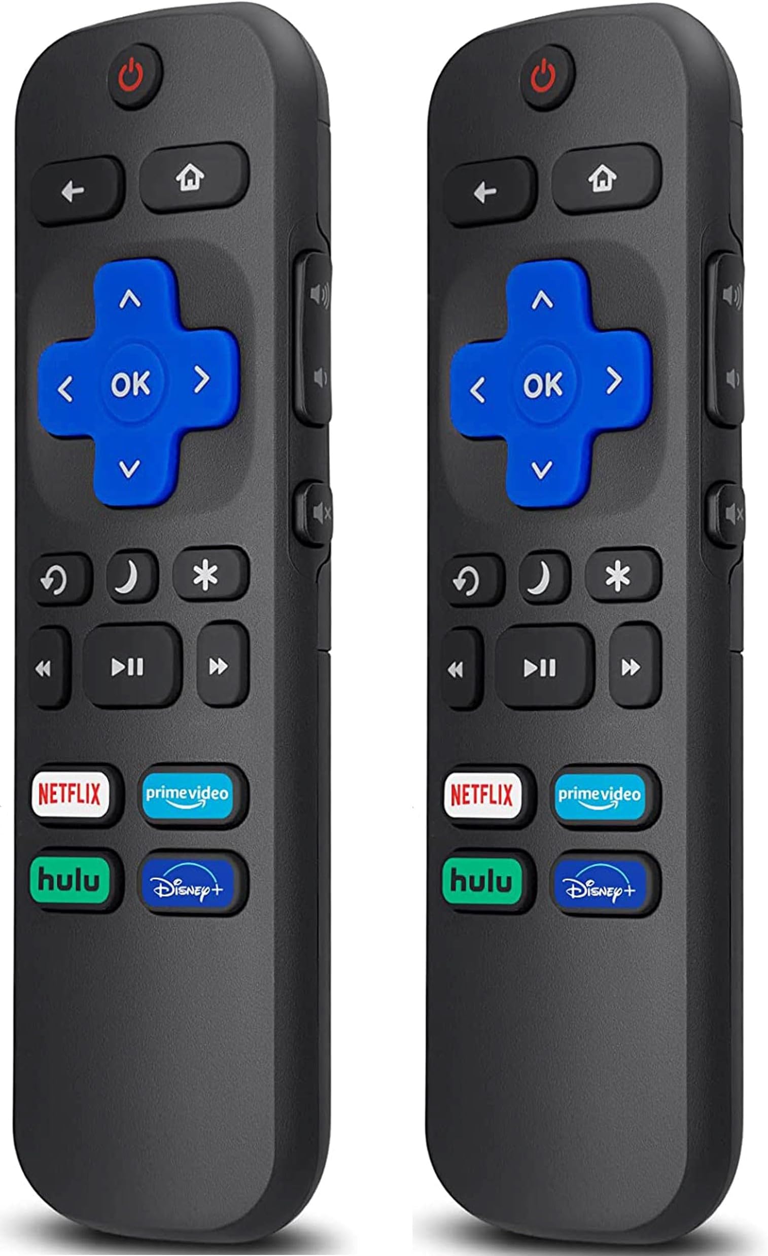 Paquete de 2 controles remotos universales para todos los televisores ...