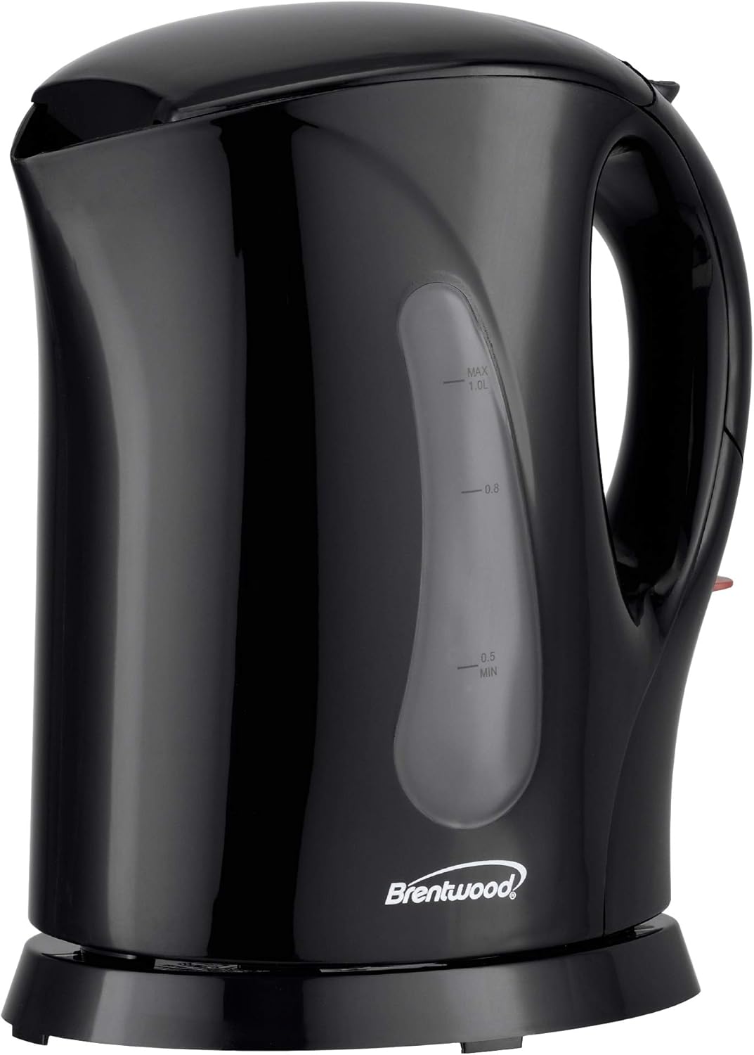 Brentwood BPA-Free 1-Liter Cordless Electric Kettle, Black, One Size (BTWKT1610BK)