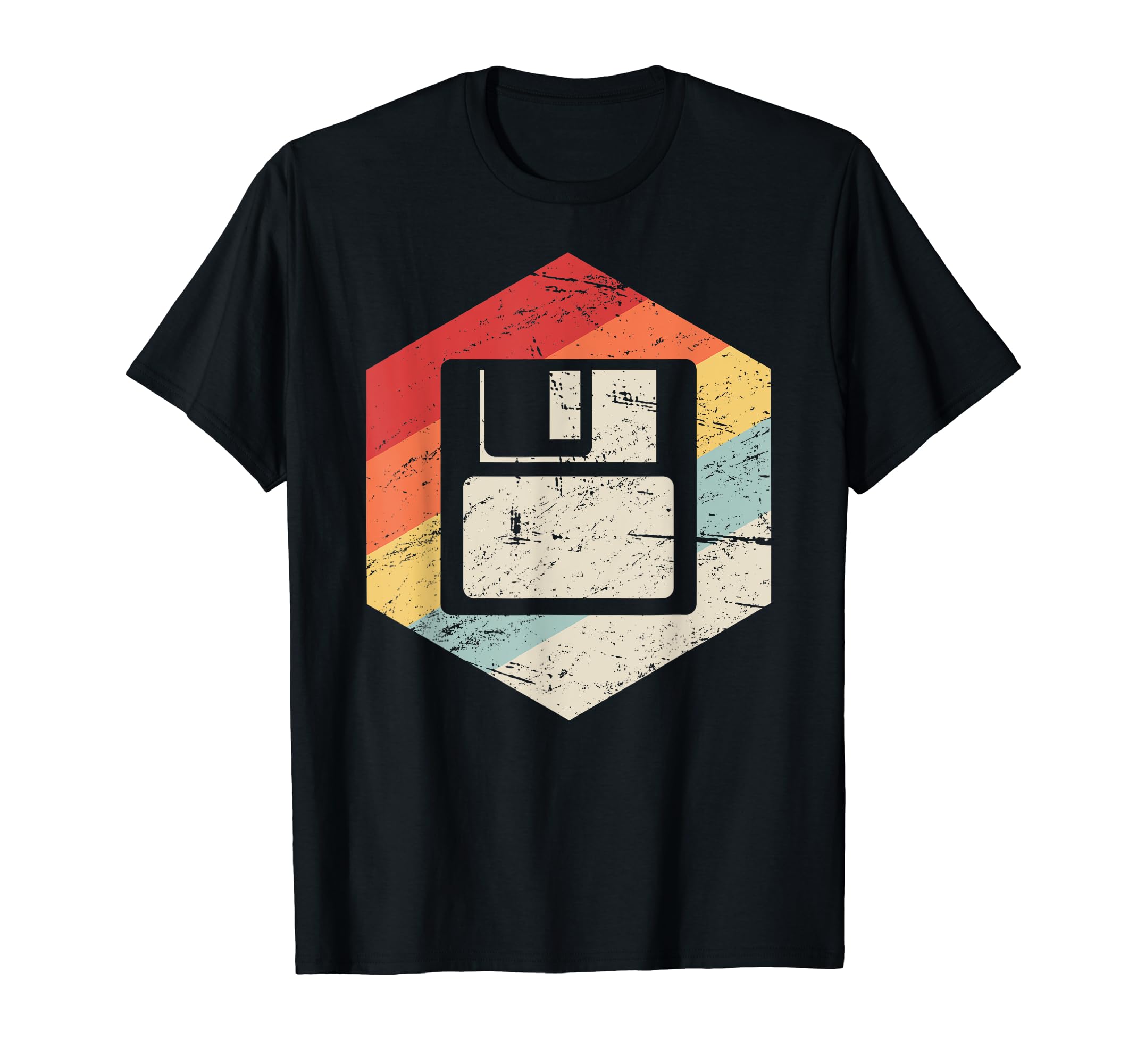 Floppy Disk | Retro Computer Nerd T-Shirt