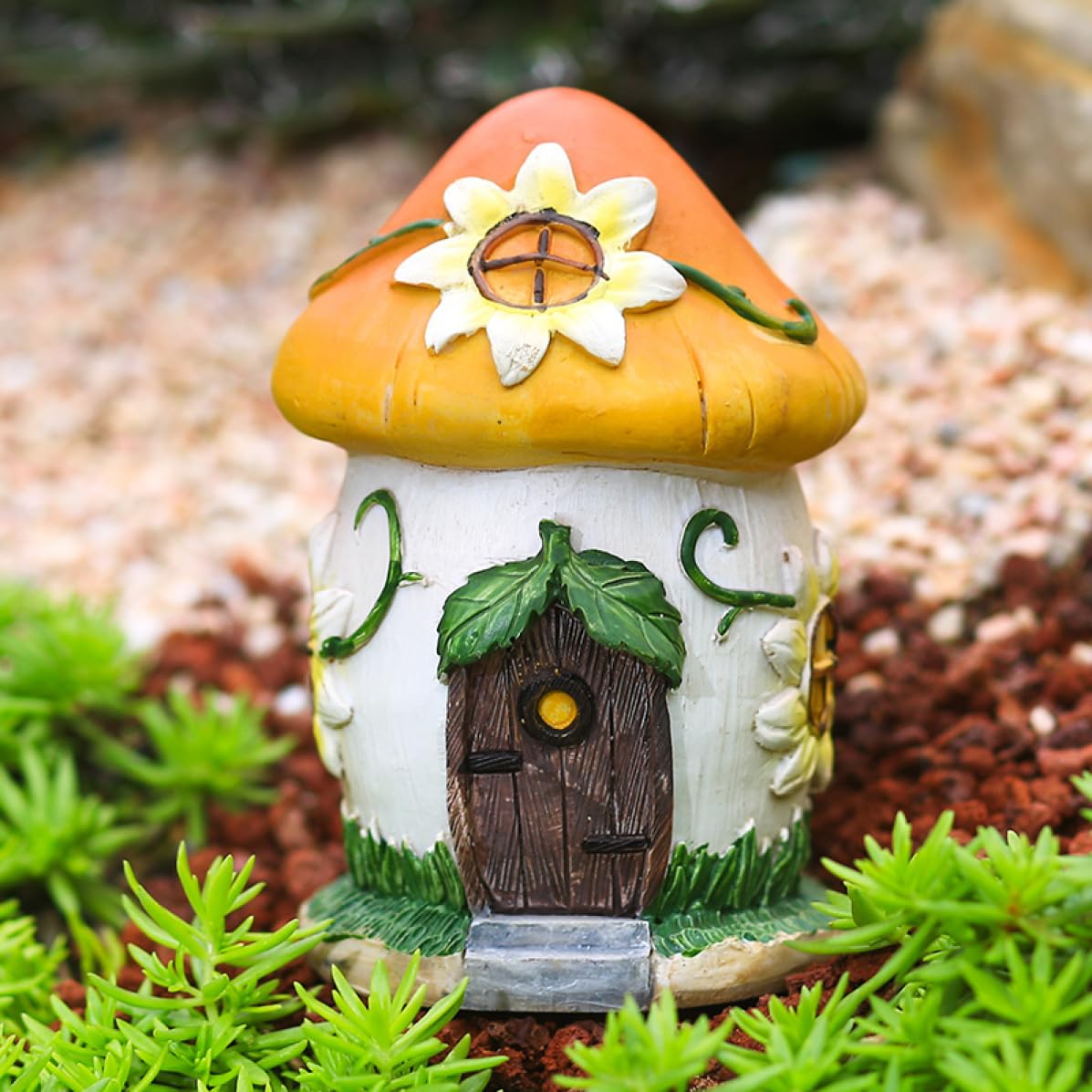 Amazon.co.jp: 寄せ植えミニチュアのオブジェ ミニオブジェ 装飾品 F