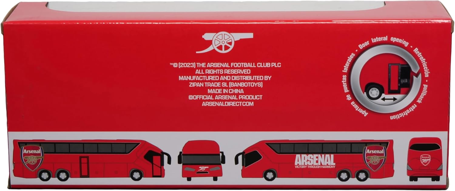 Banbo Toys Soccer Tour Bus Arsenal