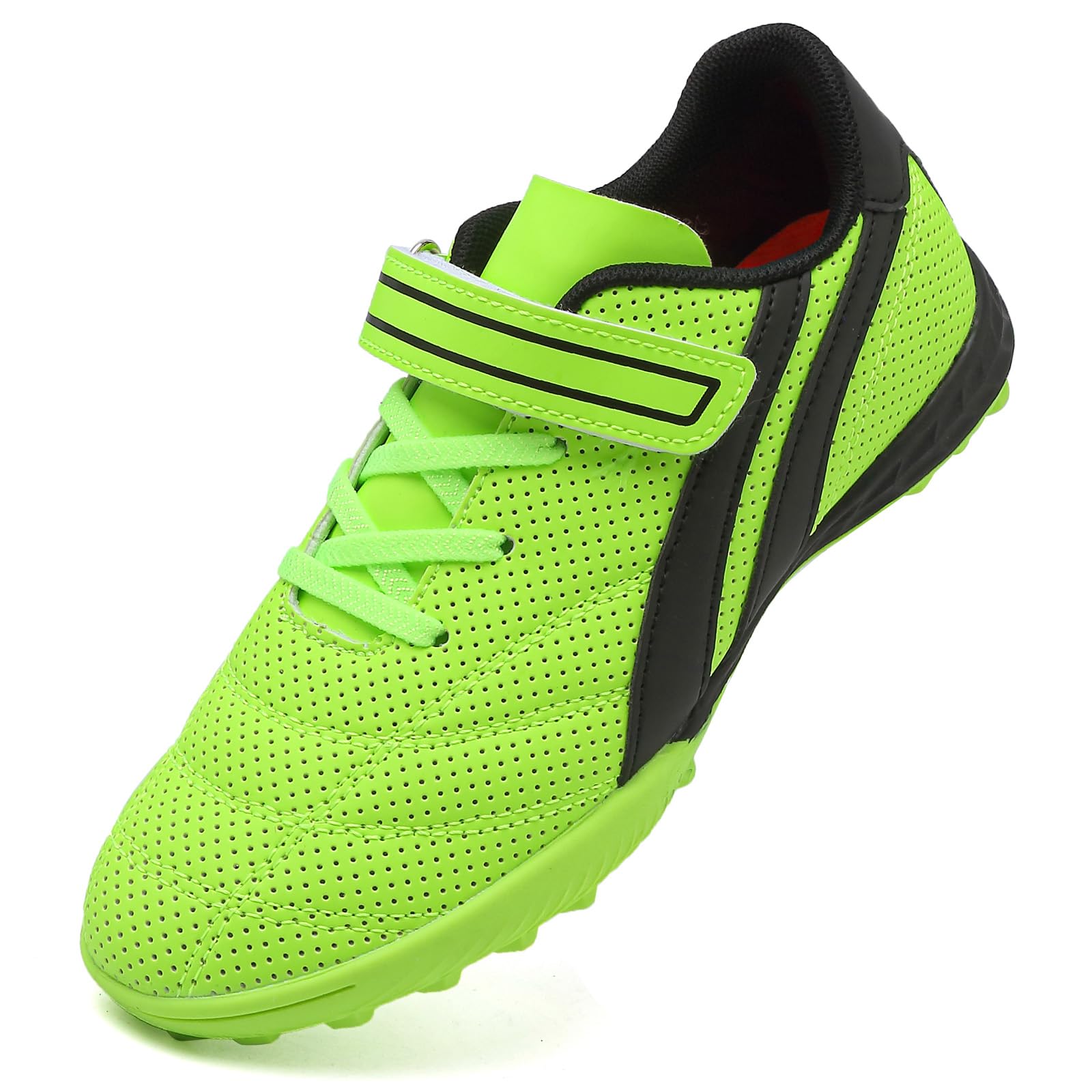 Boys' Football Boots Kids Girls Astro Turf Trainers Non-Slip Junior Soccer Shoes Sports Shoes Outdoor Athletic Sneakers Football Shoes Unisex-image-3