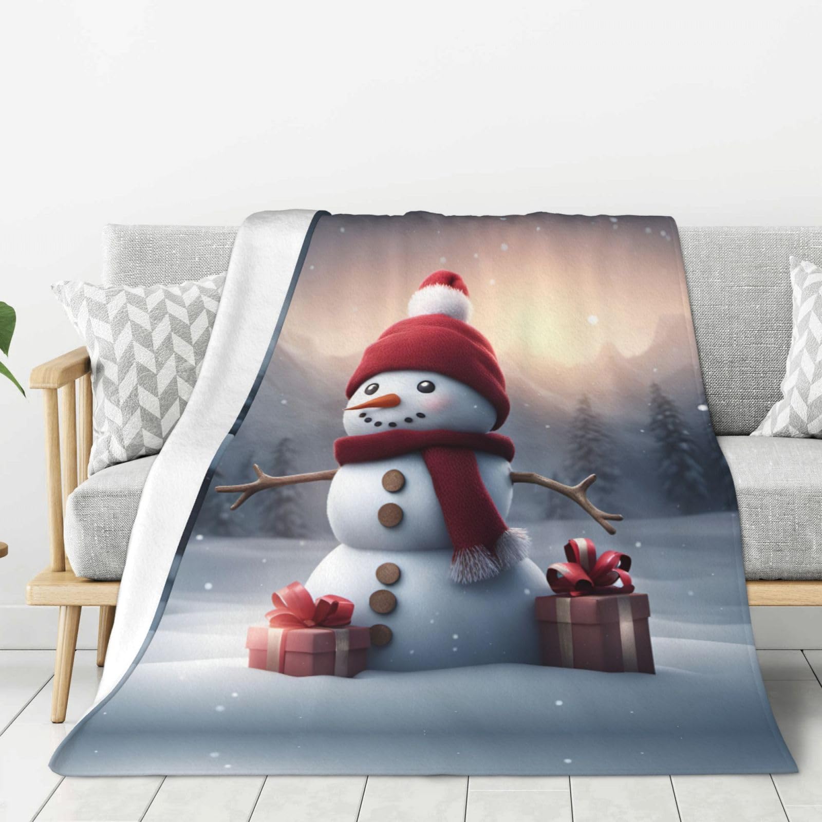 Couverture Noël plaid lit canapé plaid polaire noel chaud