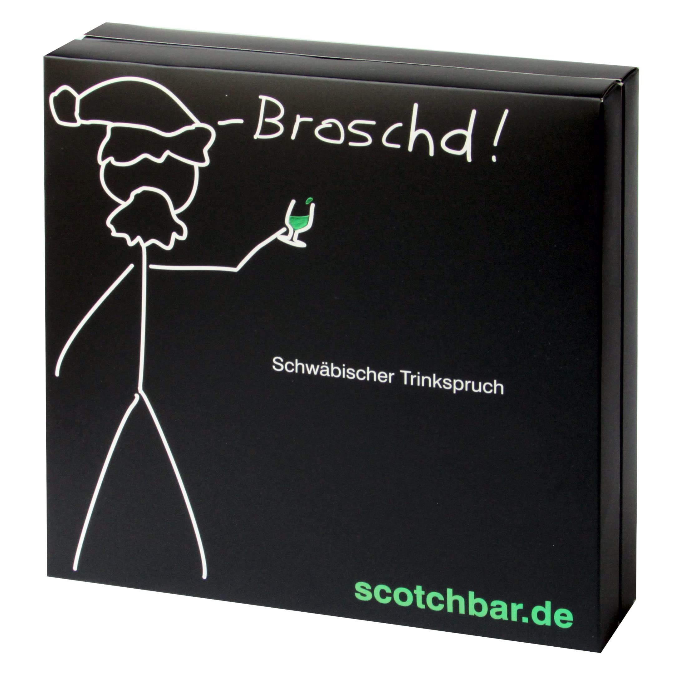 Schnaps Adventskalender in edler Geschenkbox exklusiv von scotchbar – 24 hochwertige Schnäpse