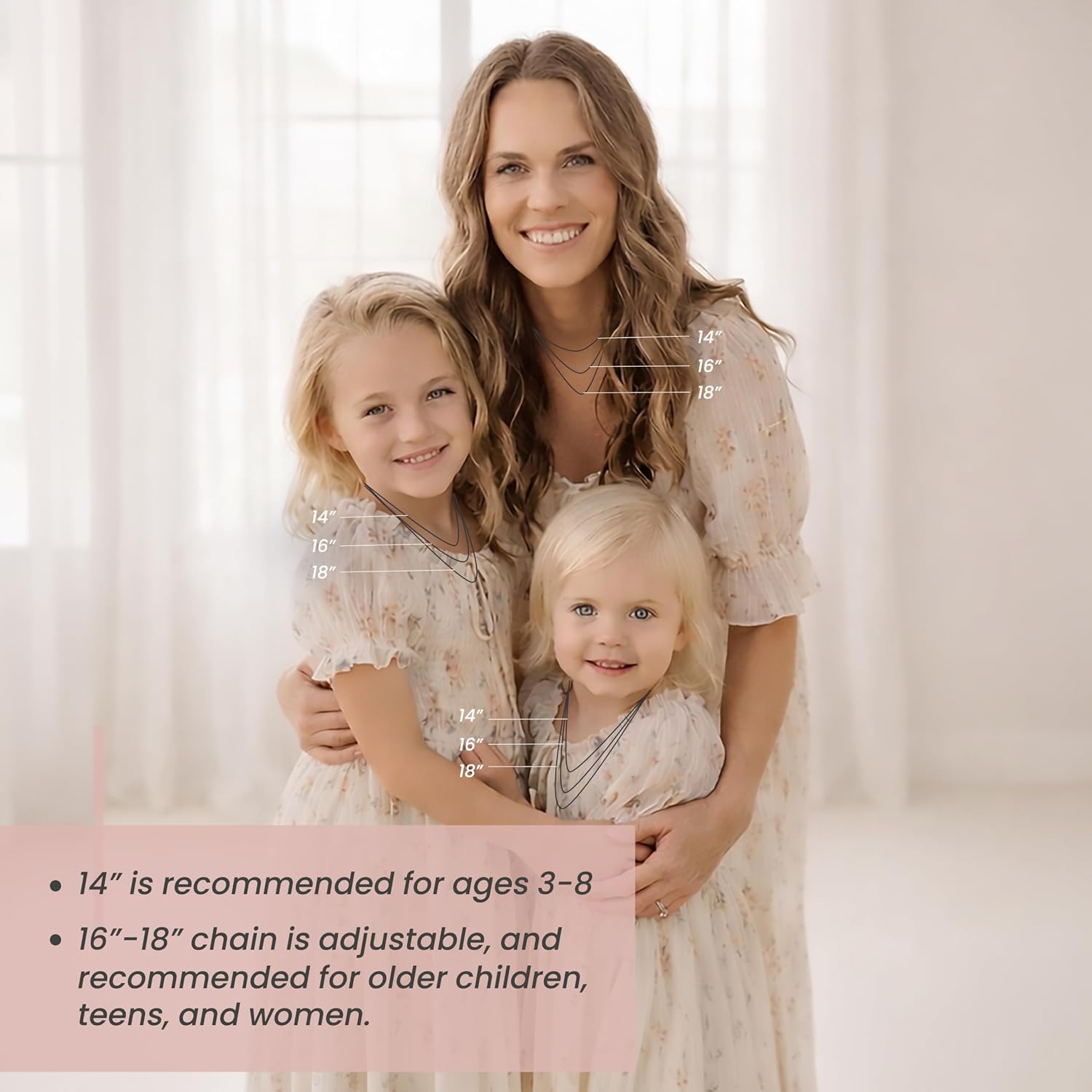 Cherished Moments 14K Gold-Plated Dainty Simulated Birthstone Necklace for Little Girls, Teens and Minimalist Jewelry (14 inch or 16-18 inch chain)