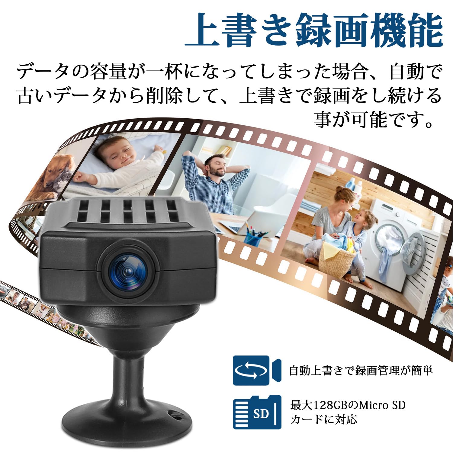 Amazon.co.jp: 小型カメラ 隠しカメラ 超小型 監視カメラ 小型 防犯