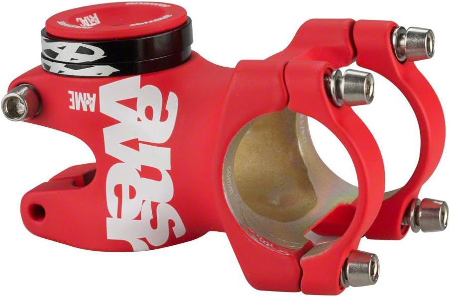Answer ATAC AME 31.8 Stem 50mm +/- 0 Degree Red