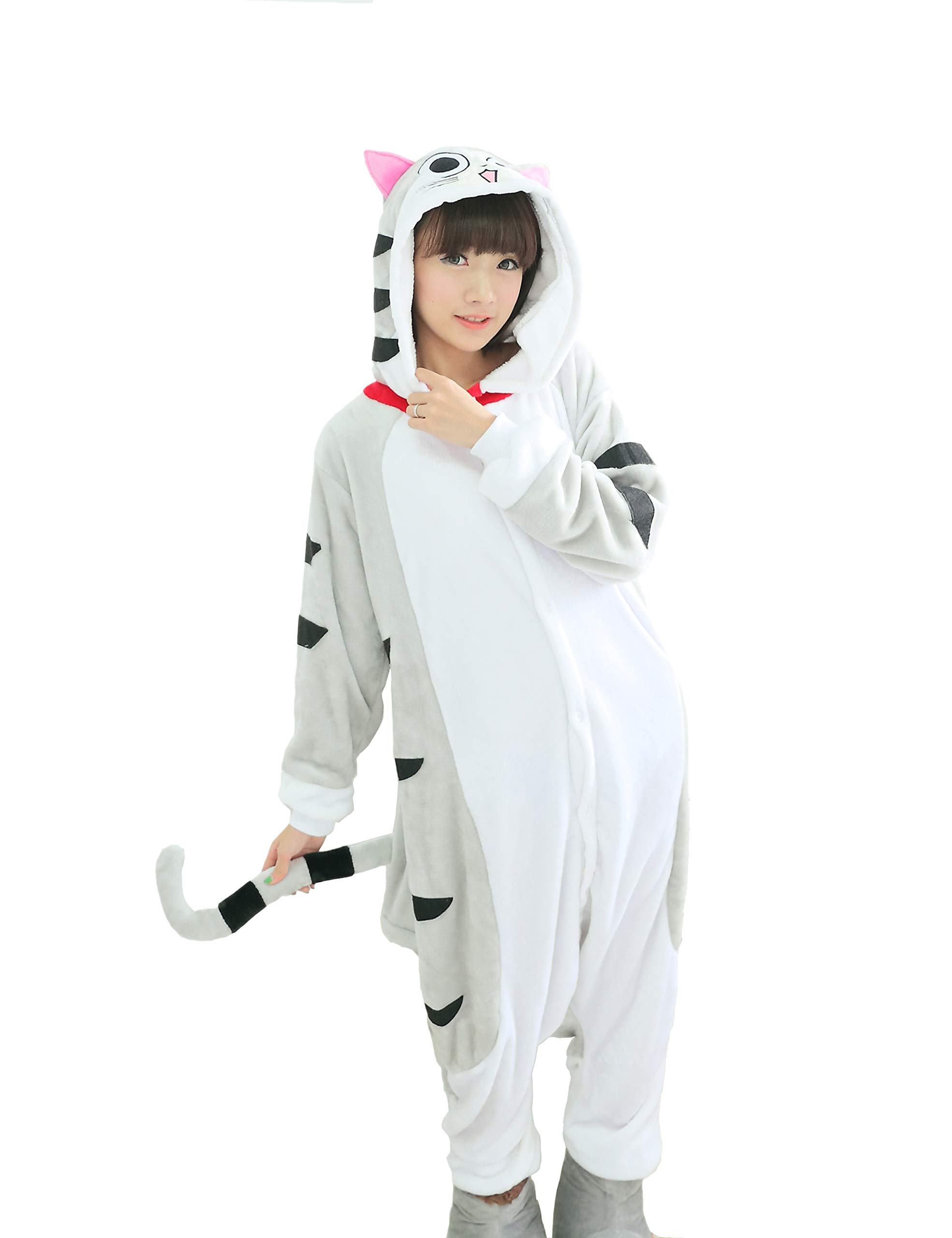 Amazon.co.jp: 猫着ぐるみ パジャマ ルームウエア 動物 コスプレ