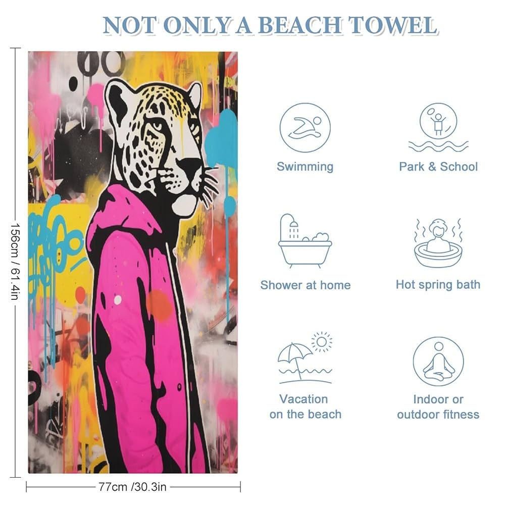 Amazon.com: Vendhui Pink Panther Graffiti Street Art Summer