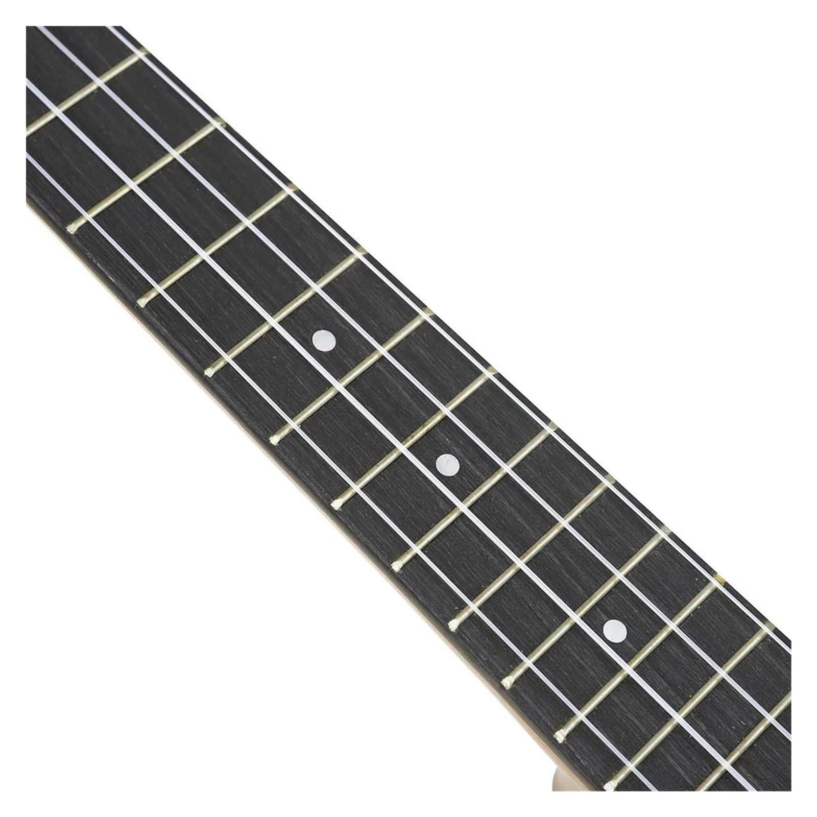 Ukulele Hebanowa Mini Gitara Dla Początkujących Czterostrunowy Instrument Szarpany(26 inch)