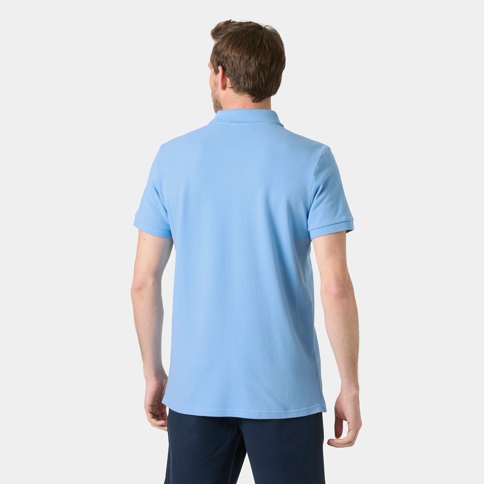 Helly Hansen Męskie polo Hudson, jasnoniebieskie, L, Jasnoniebieski, L