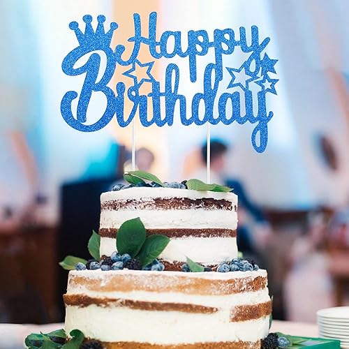 Miniatura 3 de Decoración para tartas de cumpleaños, decoración de pastel de cumpleaños, letrero de feliz cumpleaños, decoración de pastel de cumpleaños,