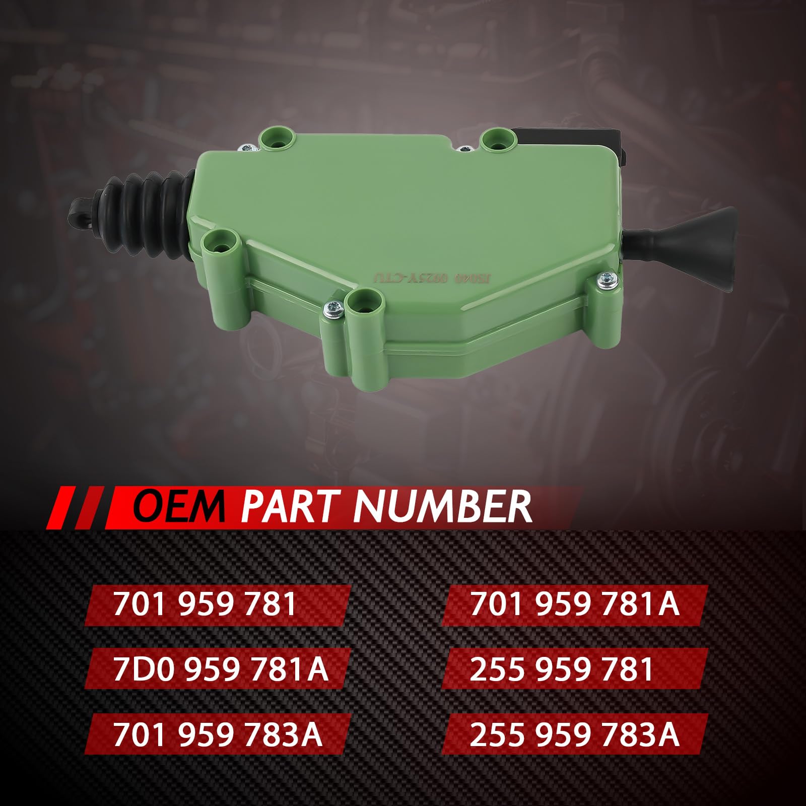 Actuador de cerradura de puerta de coche con cierre centralizado de repuesto para Transporter T4 1990-2003 T3 1979-1992 Número de pieza 7D0959781A 701959781 701959783A